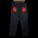 BAPE | OG Ape Head Raw Denim Jeans | XL