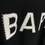 BAPE | OG Swarovski Spell Out Crewneck Sweatshirt (Black) | XL