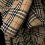 STUSSY | OG “Burberry” Hooded Wool Jacket | L