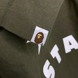 BAPE | OG Bape Sta Logo Crewneck Sweatshirt (Olive) | M