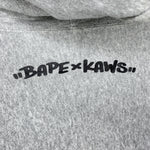 BAPE x KAWS | Baby Milo Pullover Hoodie (Gray/Black) | M