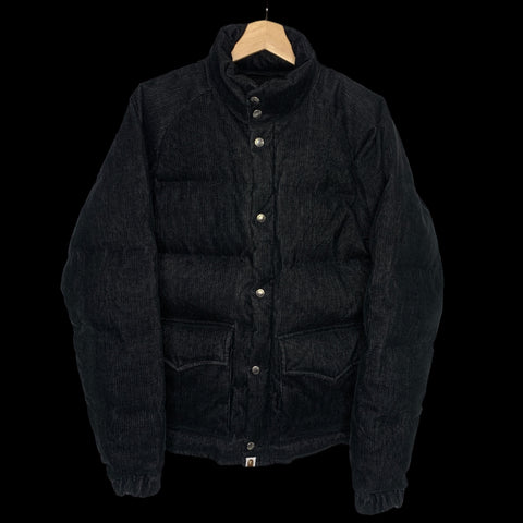 BAPE | OG Corduroy Down Jacket (Black) | M