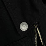 BLACKMEANS | Multi-Zip Riders Jacket (Black) | 4(XL)