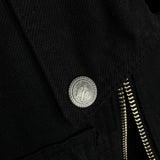 BLACKMEANS | Multi-Zip Riders Jacket (Black) | 4(XL)