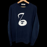 BAPE | Music Note Logo Crewneck Sweatshirt | L