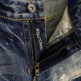 DENIM BY VANQUISH & FRAGMENT | Distressed Selvedge Denim Jeans | 32