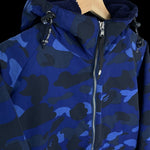 BAPE | OG Color Camo Fleece Lined Anorak (Blue) | M