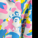 BAPE | OG Cotton Candy Camo Coach Jacket (White) | M (Fits L)