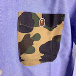 [DS!] BAPE | 1st Camo Button-Down Shirt (Blue) | L