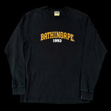 BAPE | 1993 Logo L/S Tee (Black/Orange) | XL