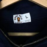 BAPE x KAWS | Baby Milo/Dog Full Zip Hoodie (Navy) | L