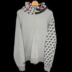 BAPE | Stas & Stripes Full Zip Shark Hoodie | 2XL