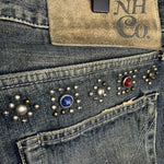 NEIGHBORHOOD | ‘12 Rivet Savage Narrow Selvedge Denim | S (~31)