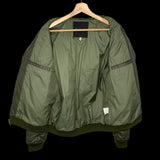 BAPE | OG Quilted Ape Head Leather Jacket (Olive) | M