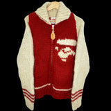 BAPE | Ape Face Wool Cowichan Jacket (Red) | M