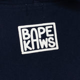 BAPE x KAWS | Baby Milo/Elephant Full Zip Hoodie (Navy) | M