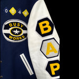 BAPE | OG STAFF ONLY Busy Works Varsity Jacket | M