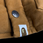 BAPE | OG Moleskin Down Jacket (Tan) | L