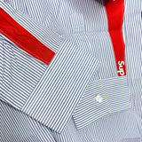 SUPREME x CDG | Button Down Shirt (Red) | M (Fits L)