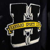 HARVARD UNIVERSITY | ‘76 “LEADING HITTER” Varsity Jacket | L