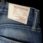 NEIGHBORHOOD | 07EX LVL 4 “FLASH” Med Str. Selvedge Denim | S