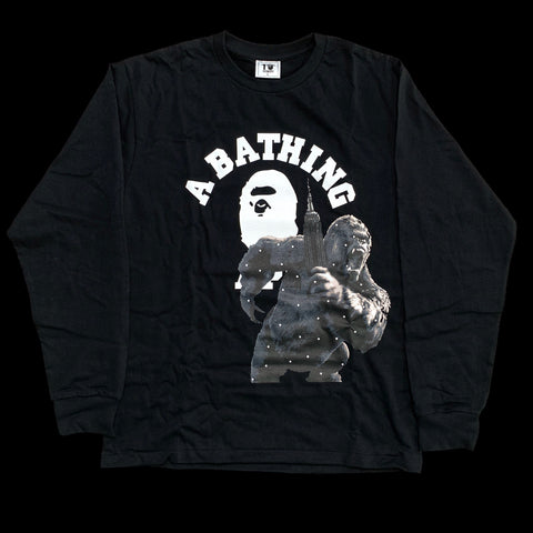 [DS!] BAPE x FUTURA 10th Anniversary L/S Tee (Black) | L