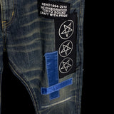 NEIGHBORHOOD | DP Narrow “Metal Savage” Selvedge Denim | L (~34-36)