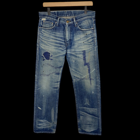 NEIGHBORHOOD | 07EX LVL 4 “FLASH” Med Str. Selvedge Denim | S