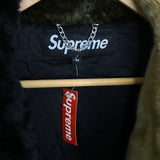 [DS!] SUPREME | 2015 Faux Fur Patchwork Coat | M