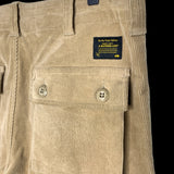 BAPE | Corduroy Cargo Pants (Beige) | M