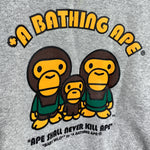 BAPE | OG Baby Milo Family Crewneck Sweatshirt | M