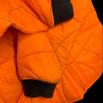 SUPREME | ‘19 Spider Web Quilted Bomber Jacket (Orange) | L