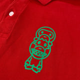 BAPE | OG Baby Milo Polo Shirt (Red/Green) | XL