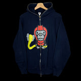 BAPE x KAWS | Baby Milo Bendy Soldier Full Zip Hoodie (Navy) | M