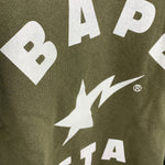 BAPE | OG Bape Sta Logo Crewneck Sweatshirt (Olive) | M