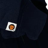 BAPE x KAWS | Baby Milo/Elephant Full Zip Hoodie (Navy) [#1] | M