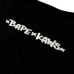 BAPE x KAWS | Big Face Crewneck Sweatshirt (Black) | M