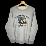 BAPE | Classics Generals Crewneck Sweatshirt #2 | L