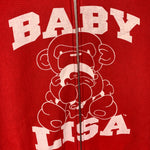 BAPE | BABY LISA Full-Zip Hoodie (Red) | XL