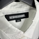 [DS!] NEIGHBORHOOD | ‘23 Embroidered Rosary Button-Down Shirt (White) | L