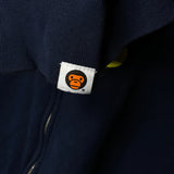 BAPE x KAWS | Baby Milo Bendy Soldier Full Zip Hoodie (Navy) | M