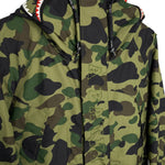 BAPE | 1st Camo Shark Snowboard Jacket (Green) | XL