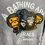 BAPE | Milo Generals Crewneck Sweatshirt #1 | L