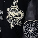 WHITESVILLE | “Ghost Wheelers” Varsity Jacket | 42