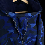 BAPE | OG Color Camo Fleece Lined Anorak (Blue) | M