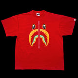 BAPE | OG Shark Face Tee (Red) | XL