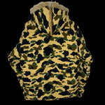 BAPE | OG Fur-Hooded 1st Camo Down Jacket (Yellow) | M