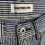 BAPE | OG Striped Selvedge Denim Jeans | L