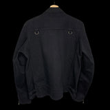 BLACKMEANS | Multi-Zip Riders Jacket (Black) | 4(XL)