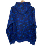 BAPE | Flame Camo Zip Hoodie (Blue) | L